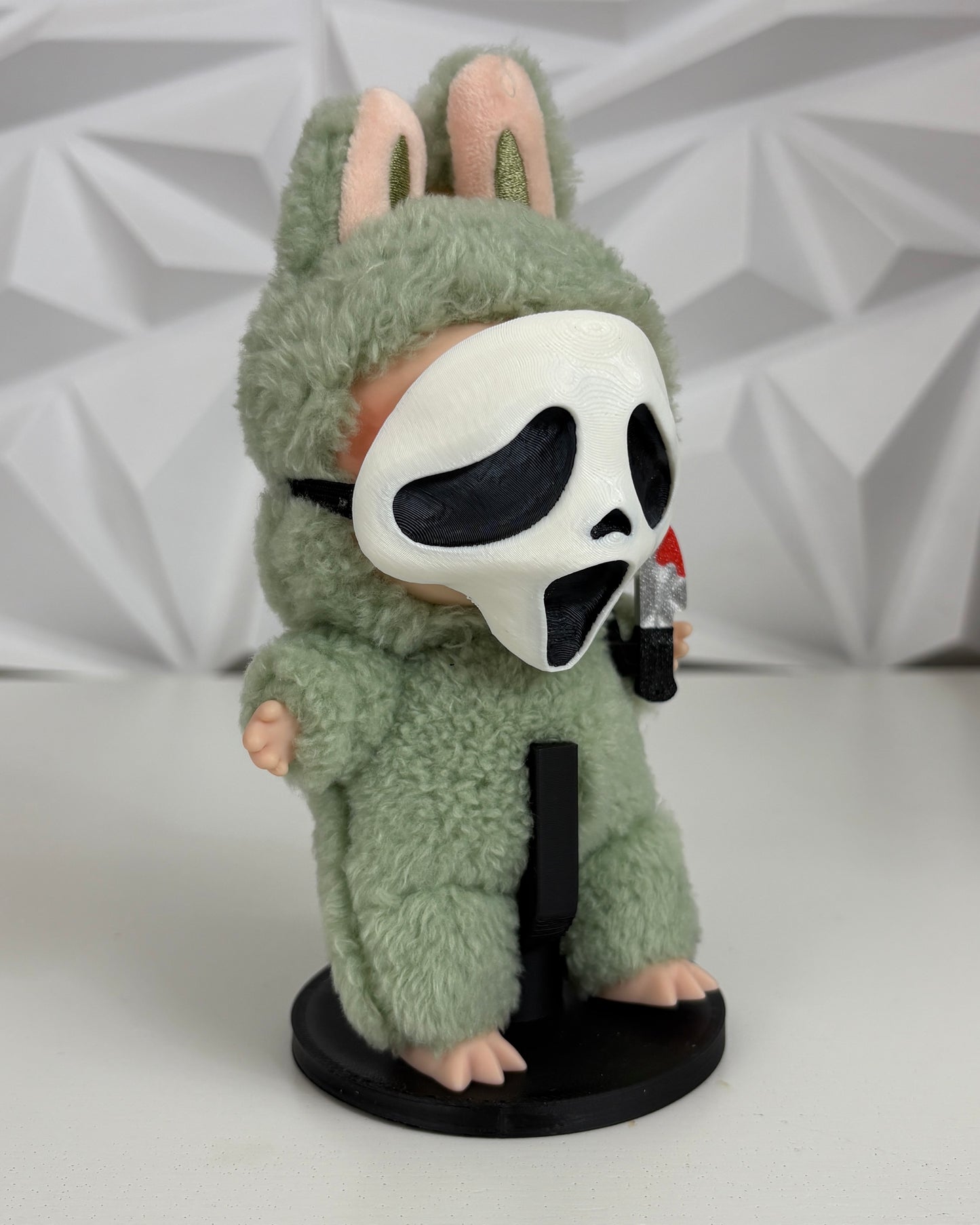 Ghostface Mask and Bloody Knife Set