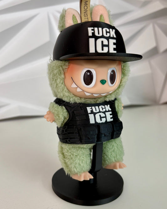 F*CK ICE Vest and Hat Set for Bubu