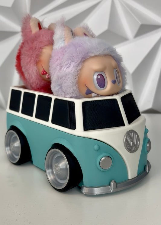 VW CUSTOM BUS LABUBU DISPLAY STAND