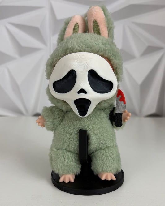 Ghostface Mask and Bloody Knife Set